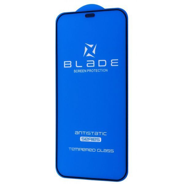 Захисне скло BLADE ANTISTATIC Series Full Glue iPhone 12/12 Pro black 000012463 фото