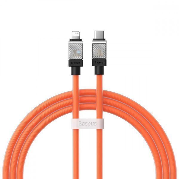 Кабель Baseus CoolPlay Series Fast Charging Type-C to Lightning 20W (1m) orange 000016339 фото