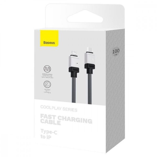 Кабель Baseus CoolPlay Series Fast Charging Type-C to Lightning 20W (1m) orange 000016339 фото