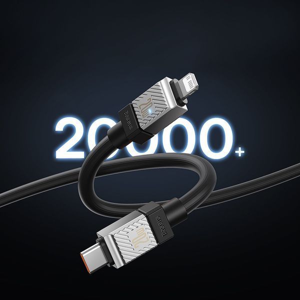 Кабель Baseus CoolPlay Series Fast Charging Type-C to Lightning 20W (1m) orange 000016339 фото