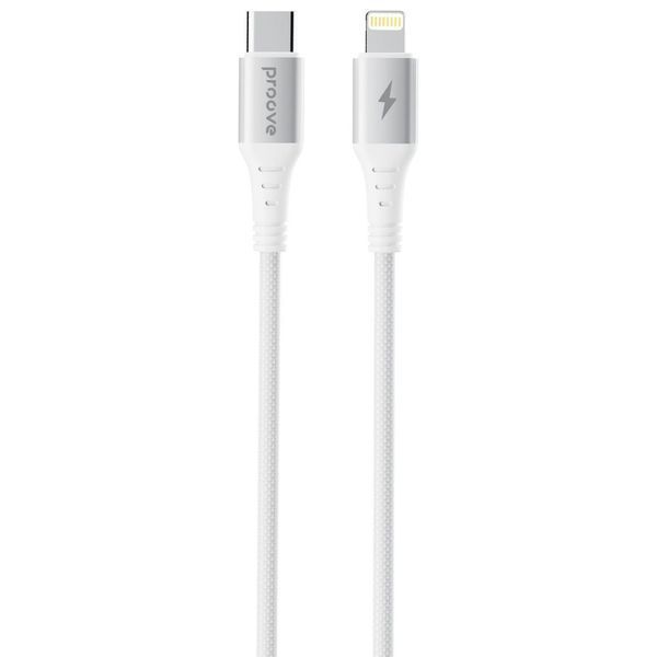 Кабель Proove WireX Type-C to Lightning 27W (1m) white 000012108 фото