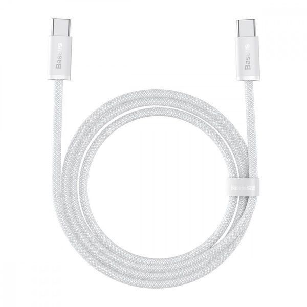 Кабель Baseus Dynamic Series Fast Charging Type-C to Type-C 100W (2m) white 000016354 фото