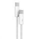 Кабель Baseus Dynamic Series Fast Charging Type-C to Type-C 100W (2m) white 000016354 фото 2