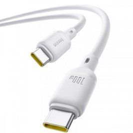 Кабель Baseus Silky Series Fast Charging Type-C to Type-C 100W (1m) blue 000011956 фото