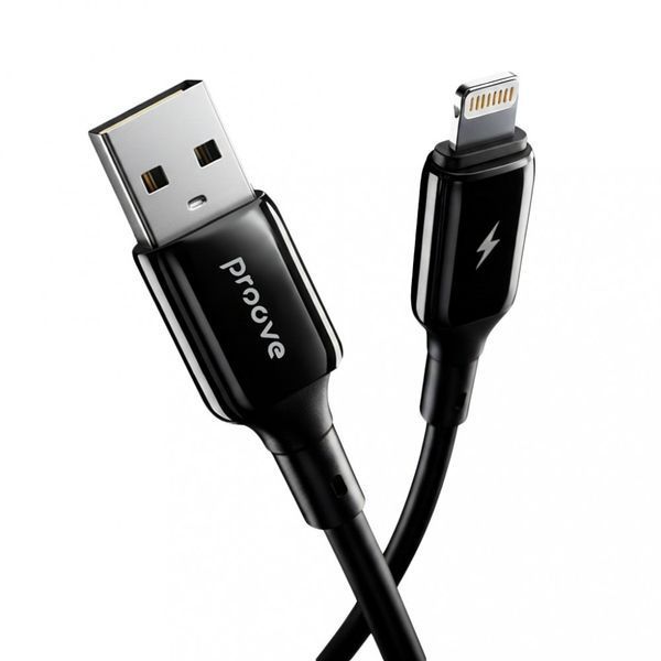 Кабель Proove Flex Metal USB to Lightning 2.4A (1m) white 000012012 фото