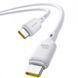 Кабель Baseus Silky Series Fast Charging Type-C to Type-C 100W (1m) blue 000011956 фото 1
