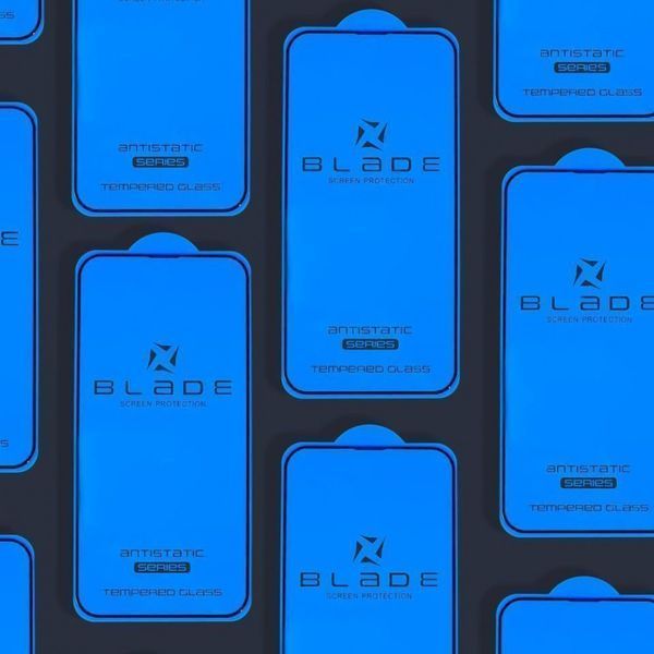 Захисне скло BLADE ANTISTATIC Series Full Glue iPhone 16 Pro/17 black 000012469 фото
