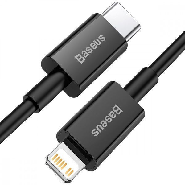 Кабель Baseus Superior Series Fast Charging Type-C to Lightning PD 20W (2m) black 000016380 фото
