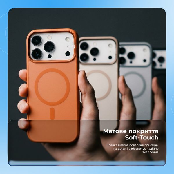 Чохол Proove Sapphire Case with Magnetic Ring iPhone 17 Pro Max black titanium 000013848 фото
