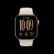 Apple Watch Series 12 GPS 46mm Light Gold Aluminum Case with Sand Sport Band - S/M (MJEP4) 000019776 фото 2