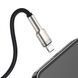 Кабель Baseus Cafule Metal Lightning 2.4A (0,25m) black 000011866 фото 4