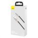 Кабель Baseus Cafule Metal Lightning 2.4A (0,25m) black 000011866 фото 10
