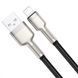 Кабель Baseus Cafule Metal Lightning 2.4A (0,25m) black 000011866 фото 1