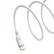 Кабель Baseus Silky Series Fast Charging Type-C to Type-C 100W (2m) white 000011957 фото 1