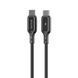 Кабель Proove Flex Metal Type-C to Type-C 60W (1m) black 000012010 фото 8