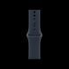 Apple Watch Series 12 GPS 46mm Space Gray Aluminum Case with Navy Blue Sport Band - S/M (MJER4) 000019778 фото 3