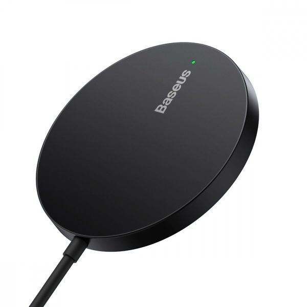 Бездротовий ЗП Baseus Simple Mini3 Magnetic Wireless Charger 15W purple 000012168 фото