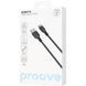 Кабель Proove Rebirth USB to Type-C 3A (1m) black/white 000012067 фото 1