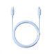 Кабель Baseus Silky Series Fast Charging Type-C to Lightning 20W (1m) blue 000016368 фото 2
