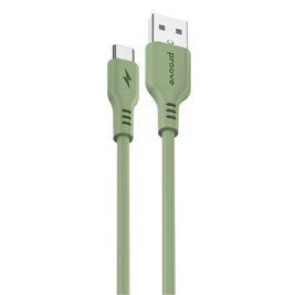 Кабель Proove Rebirth USB to Type-C 3A (1m) green 000012068 фото
