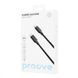 Кабель Proove Striped Silicone Type-C to Type-C 60W (1m) white 000012100 фото 2
