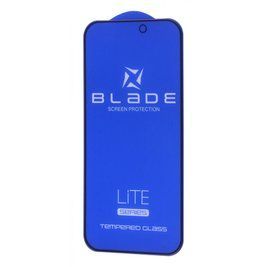 Захисне скло BLADE LITE Series Full Glue iPhone 15 Pro без упаковки black 000012501 фото