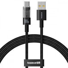 Кабель Baseus Gem Fast-Charging Data Cable Type-C 100W 2m black 000016355 фото