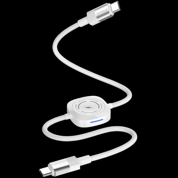 Кабель Proove Multi Charging Type-C to Type-C 60W white 000012038 фото