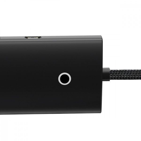 USB-Хаб Baseus Lite Series 4-in-1 (Type-C to USB 3.0*4 ) (1m) black 000011821 фото