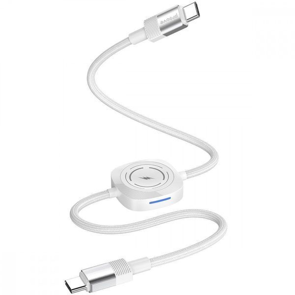 Кабель Proove Multi Charging Type-C to Type-C 60W white 000012038 фото