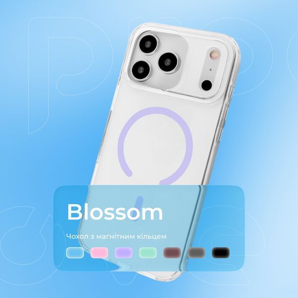 Чохол Proove Blossom Case with Magnetic Ring iPhone 15 Pro Max light purple 000013160 фото