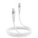 Кабель Proove Soft Silicone Type-C to Lightning 27W (1m) white 000012082 фото 2