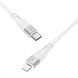 Кабель Proove Soft Silicone Type-C to Lightning 27W (1m) white 000012082 фото 3