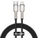 Кабель Baseus Cafule Metal Type-C to Lightning PD 20W (1m) black 000011874 фото 6