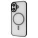 Чохол WAVE Matte Insane Case with Magnetic Ring iPhone 17 gray 000017651 фото 1