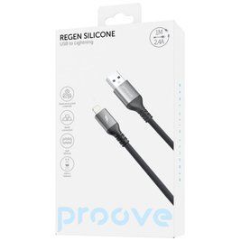 Кабель Proove ReGen Silicone USB to Lightning 2.4A (1m) white 000012053 фото