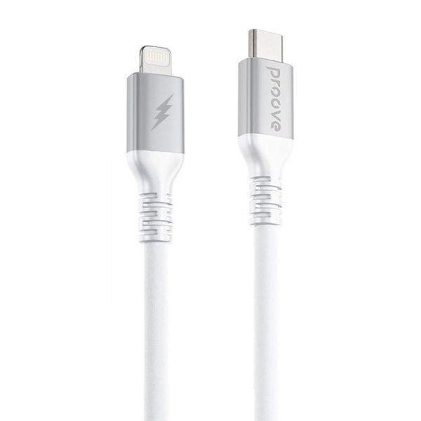 Кабель Proove ReGen Silicone Type-C to Lightning 27W (1m) white 000012045 фото
