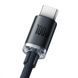 Кабель Baseus Crystal Shine Series Fast Charging Type-C 100W (1.2m) purple 000011900 фото 2