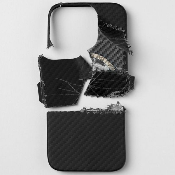 Чохол Proove Carbon Slim with Magnetic Ring iPhone 17 Pro sunflare 000013265 фото