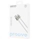 Кабель Proove Dense Metal USB to Type-C 3A (2m) black 000012001 фото 2