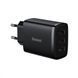МЗП Baseus Compact 17W (3 USB) black 000016395 фото 6