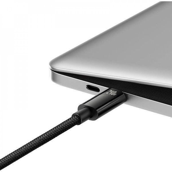 Кабель Baseus Tungsten Gold Fast Charging Type-C to Type-C 240W (3m) black 000011982 фото