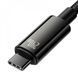 Кабель Baseus Tungsten Gold Fast Charging Type-C to Type-C 240W (3m) black 000011982 фото 9