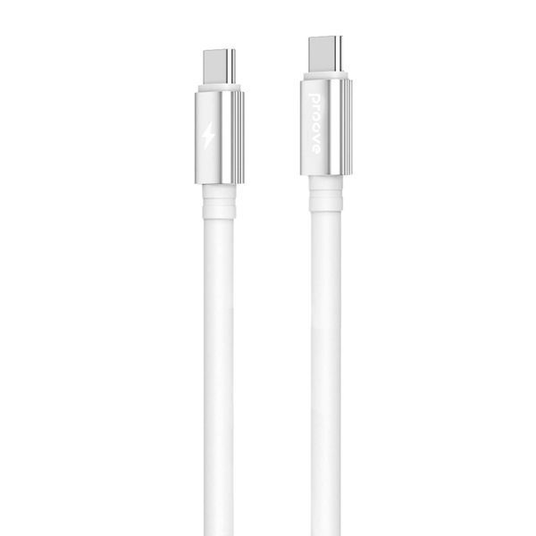 Кабель Proove Magneto Type-C to Type-C 60W (1m) white 000012036 фото