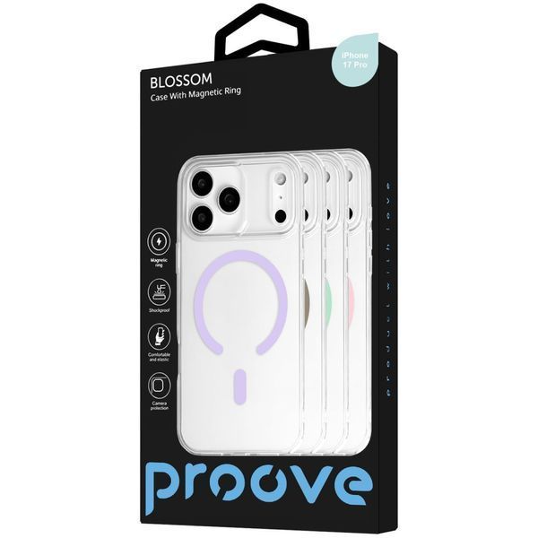Чохол Proove Blossom Case with Magnetic Ring iPhone 17 Pro pink 000013187 фото