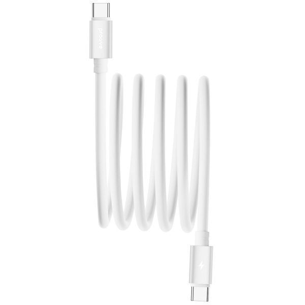 Кабель Proove Magneto Type-C to Type-C 60W (1m) white 000012036 фото