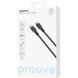 Кабель Proove Rebirth Type-C to Type-С 60W (1m) black/white 000012058 фото 3