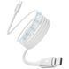 Кабель Proove Magneto Type-C to Type-C 60W (1m) white 000012036 фото 8
