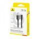 Кабель Baseus Foamed Silicone Fast Charging Lightning 2.4A (1m) white 000016494 фото 1
