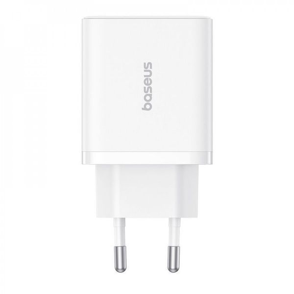 МЗП Baseus Cube Fast Charger 30W (Type-C + USB) white 000012182 фото
